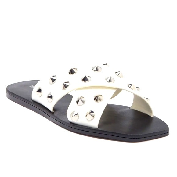 MARC FISHER➕NEW Studded Cross Band Sandal - Picture 2 of 7